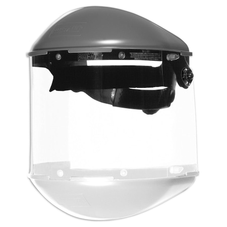 Miller 8" X 16 1/2" X .06" Clear Propionate Faceshield System FM400DCCLC